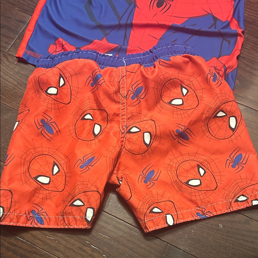 Spider-Man Rash Guard and Swim Shorts Set - Picture 4 of 7